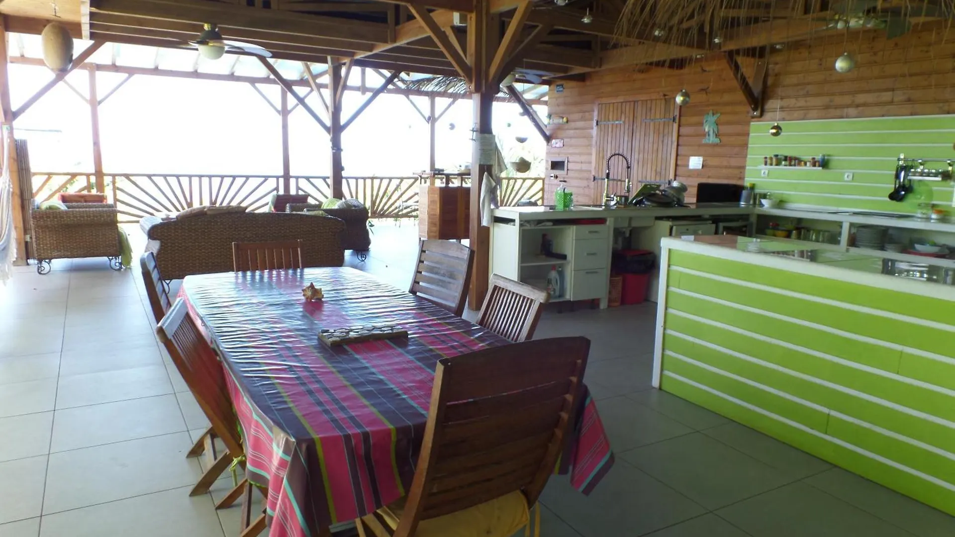 Villa Maison Coloniale 12/16 Pers. Pointe-Noire Guadeloupe